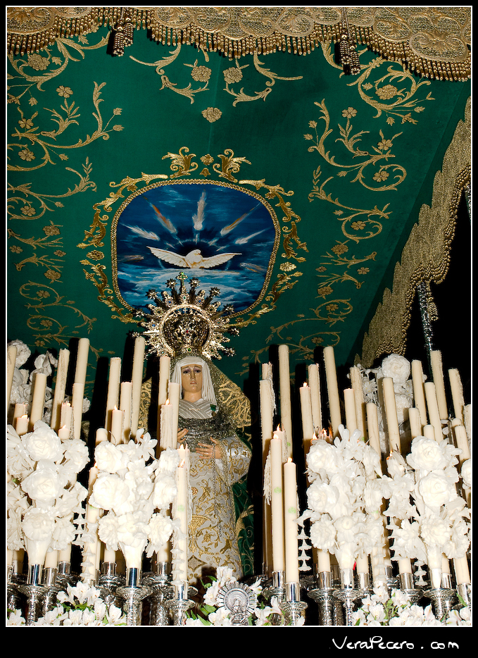 Gloria del techo palio de la Virgen de la Esperanza de Ciudad Real